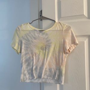 Tie-dye crop top